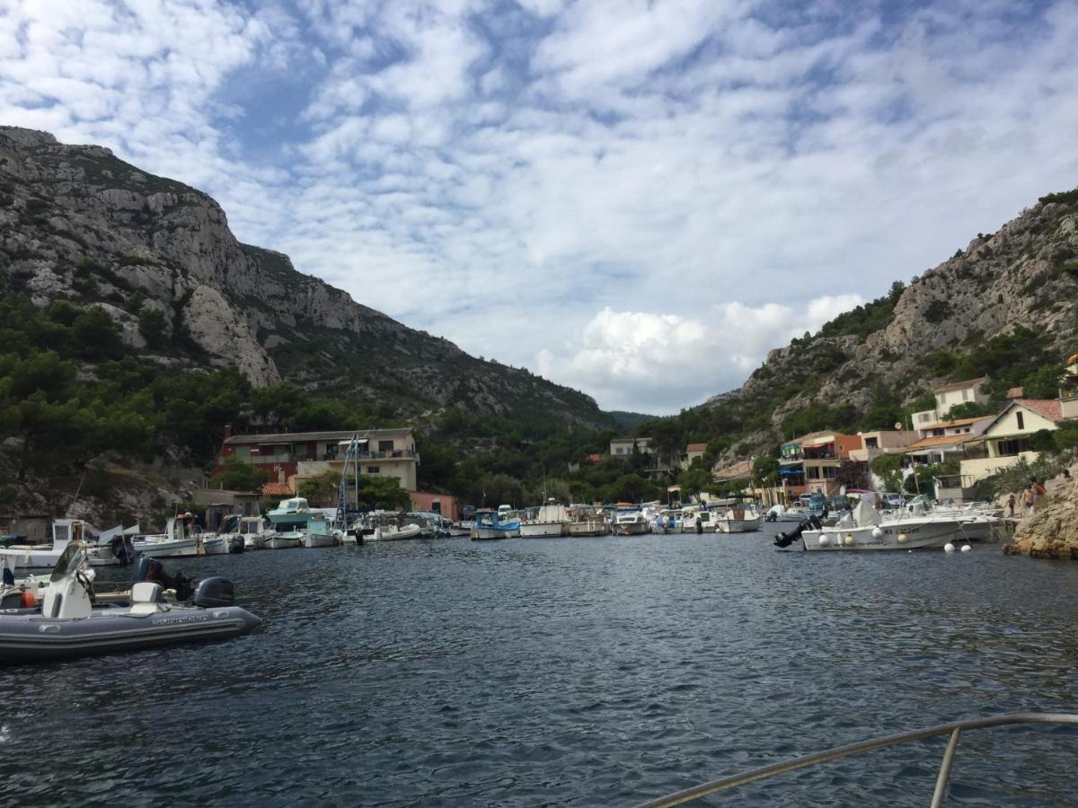 Au Coeur Du Parc National Du Massif Des Calanques, La Flibuste Des Goudes, Maison 2 Chambres, Climatisee, Jardins, Solarium, Proche Plage, Large Vue Mer Marsiglia Esterno foto