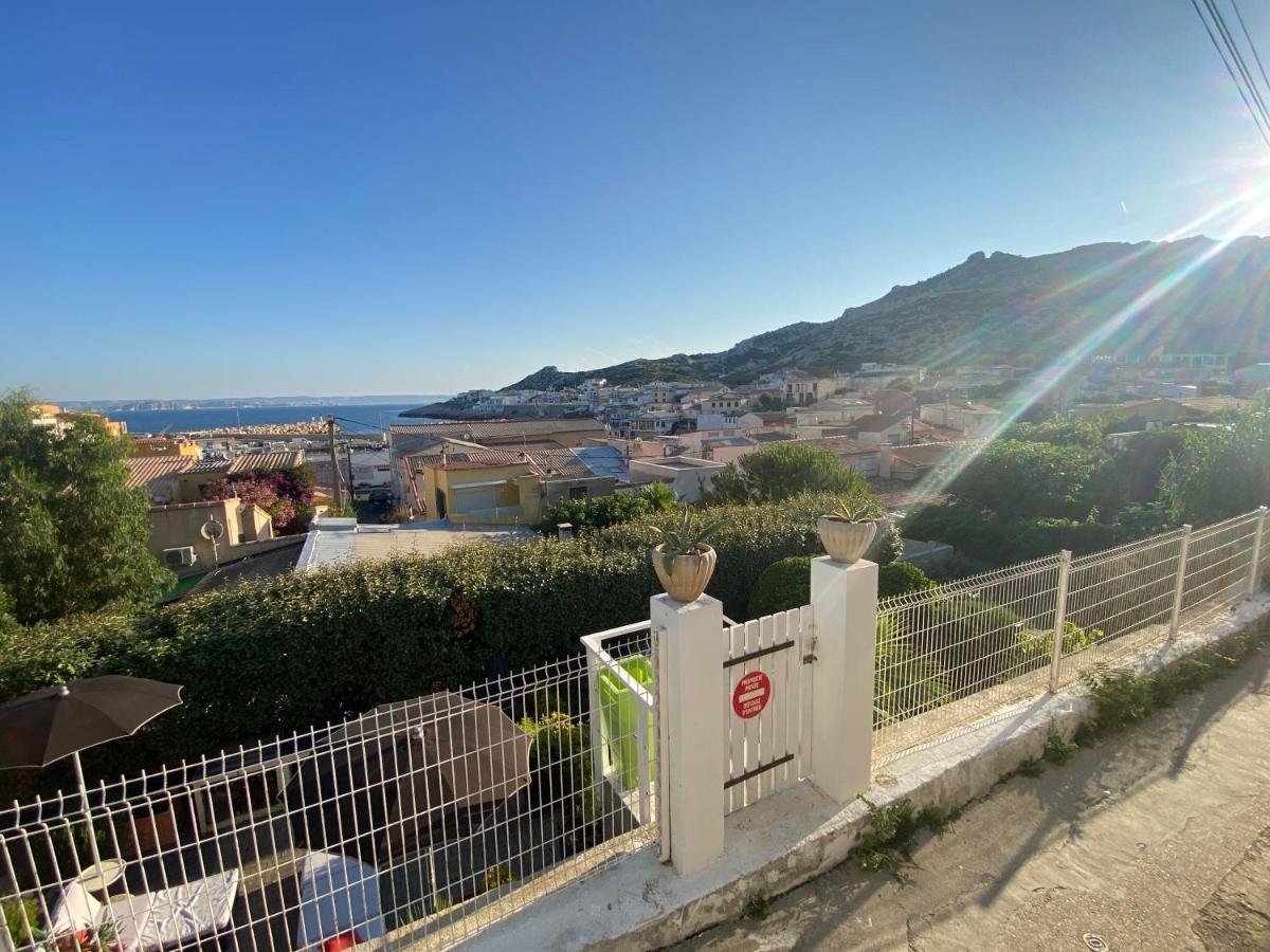 Au Coeur Du Parc National Du Massif Des Calanques, La Flibuste Des Goudes, Maison 2 Chambres, Climatisee, Jardins, Solarium, Proche Plage, Large Vue Mer Marsiglia Esterno foto