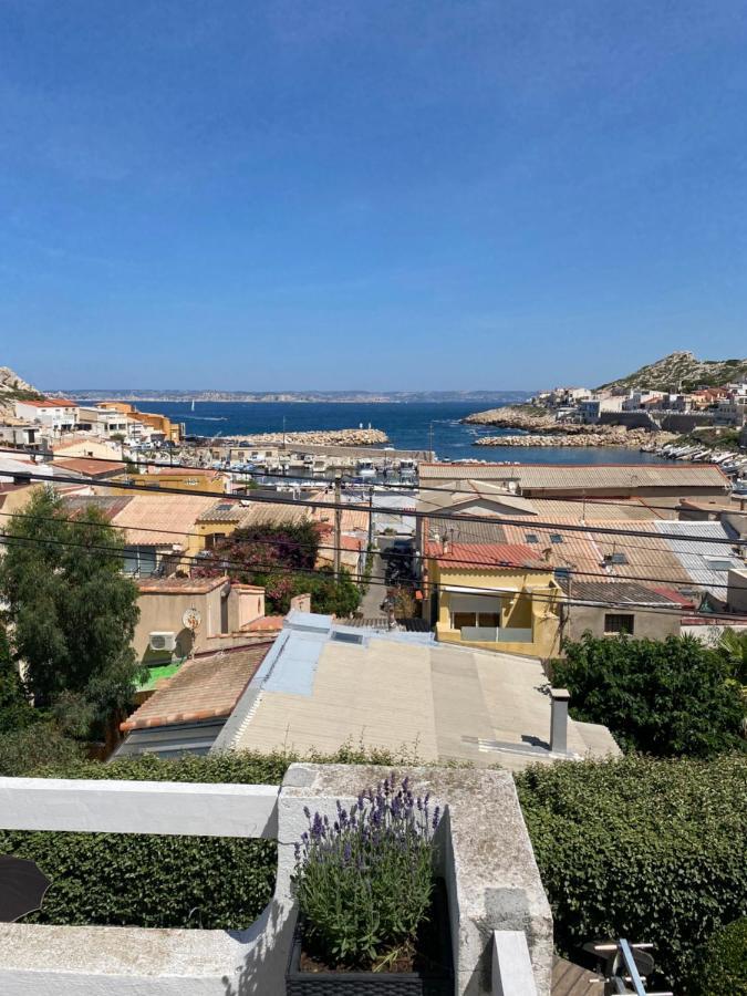 Au Coeur Du Parc National Du Massif Des Calanques, La Flibuste Des Goudes, Maison 2 Chambres, Climatisee, Jardins, Solarium, Proche Plage, Large Vue Mer Marsiglia Esterno foto