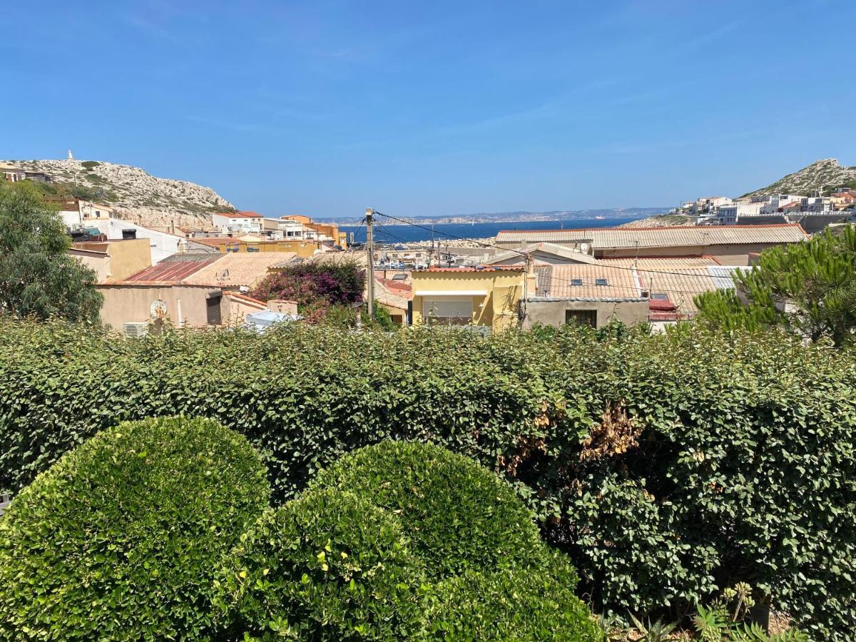 Au Coeur Du Parc National Du Massif Des Calanques, La Flibuste Des Goudes, Maison 2 Chambres, Climatisee, Jardins, Solarium, Proche Plage, Large Vue Mer Marsiglia Esterno foto