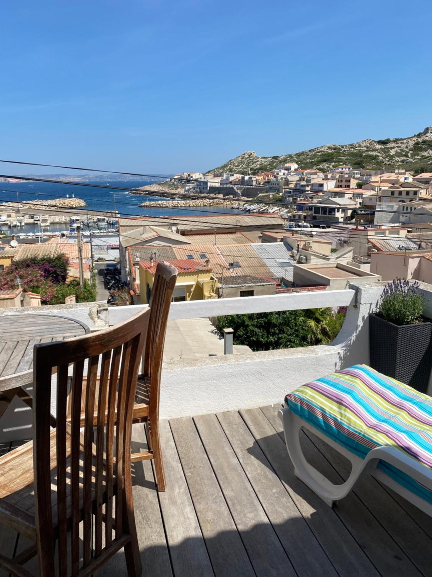 Au Coeur Du Parc National Du Massif Des Calanques, La Flibuste Des Goudes, Maison 2 Chambres, Climatisee, Jardins, Solarium, Proche Plage, Large Vue Mer Marsiglia Esterno foto