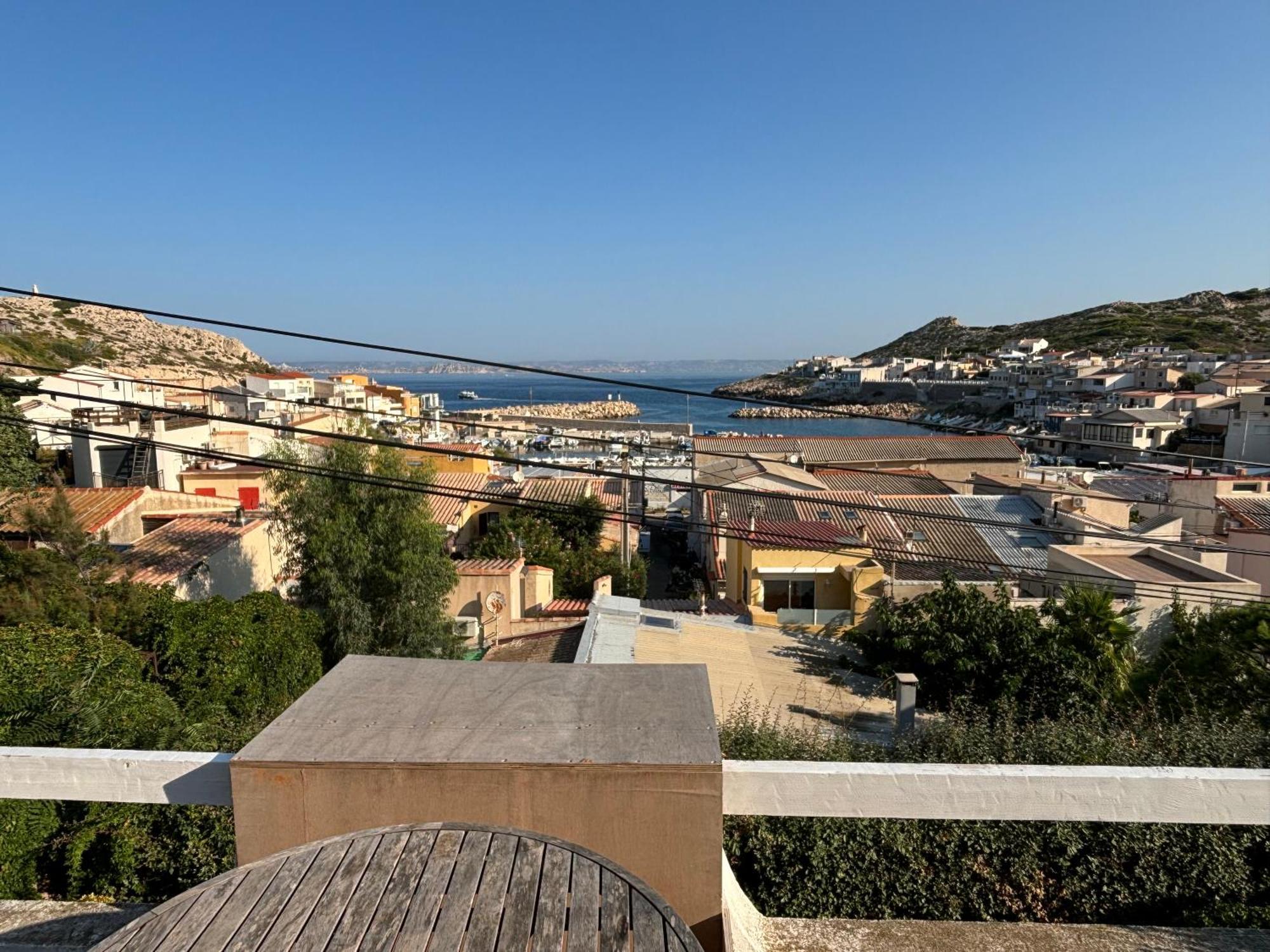 Au Coeur Du Parc National Du Massif Des Calanques, La Flibuste Des Goudes, Maison 2 Chambres, Climatisee, Jardins, Solarium, Proche Plage, Large Vue Mer Marsiglia Esterno foto
